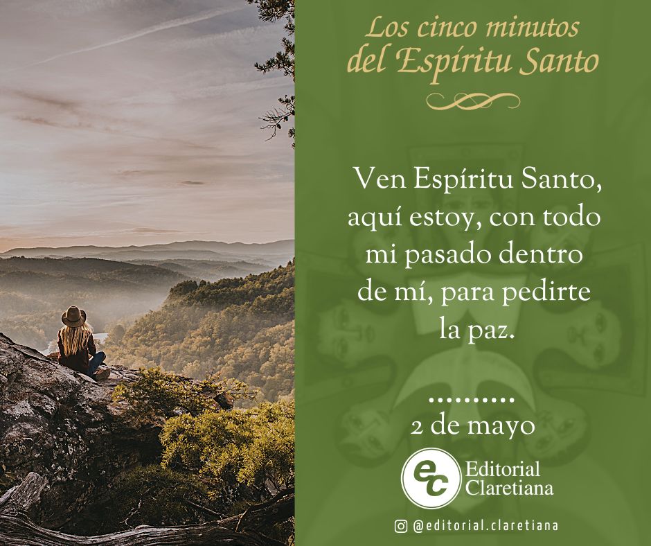 LosCincoMinutos's tweet image. instagram.com/cincominutosde…

m.facebook.com/people/Los-cin…

youtube.com/@cincominutosd…

…ominutosdelespiritusanto.blogspot.com/?m=1

#CincoMinutos #EspírituSanto #VíctorManuelFernández #EditorialClaretiana #Oración #Reflexión #Bendición #Jesús #Dios #Fe #Paz #Esperanza #Confianza #Pentecostés #Mayo #Sábado