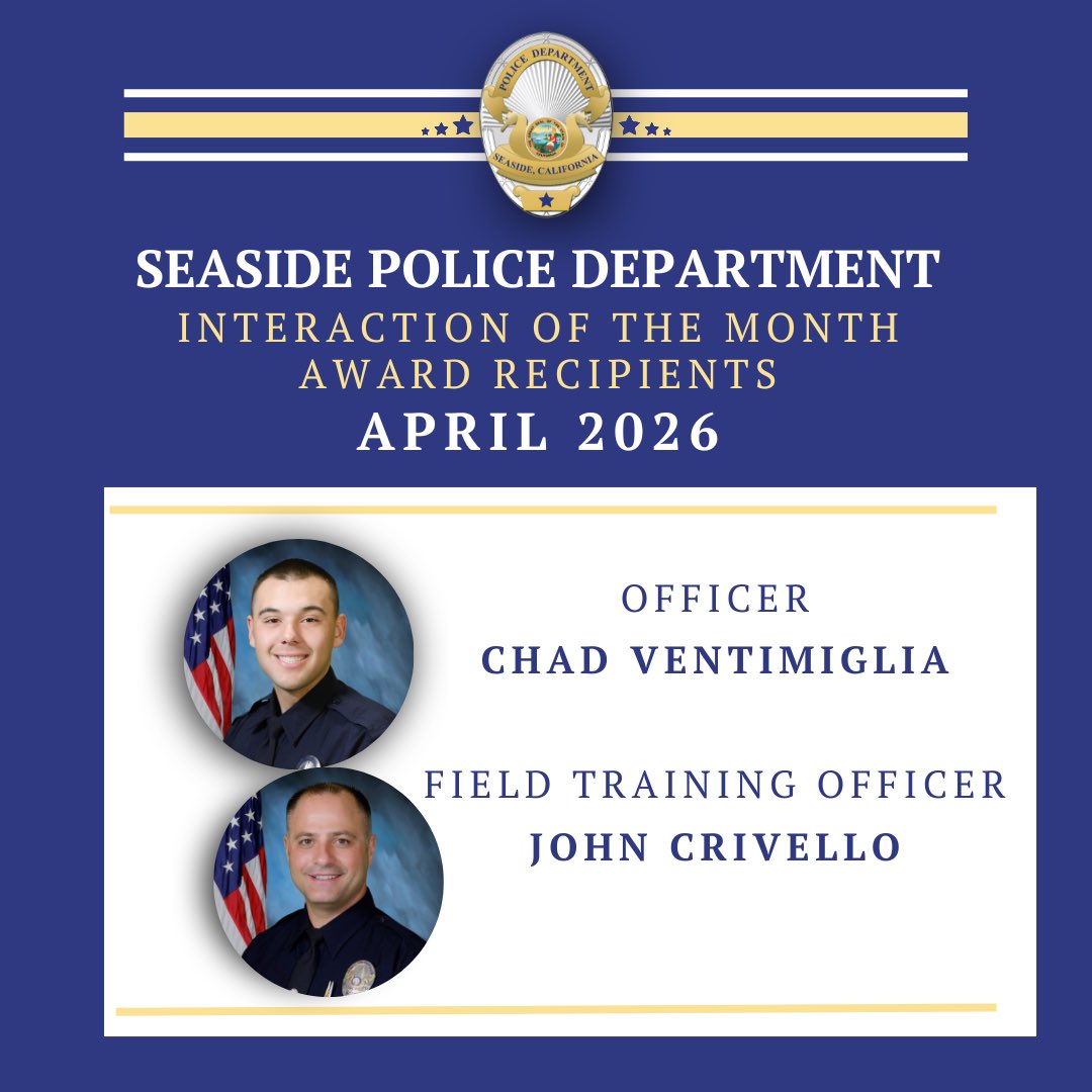Seaside Police&Fire tweet media