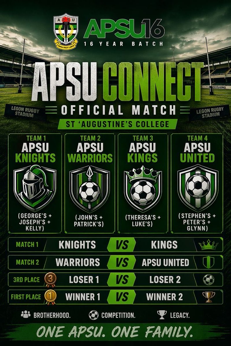 Our decade commemoration commences with an action-packed day out with Hopsa16 tomorrow at the University of Ghana Rugby Stadium.
Come Along !

#Actionnkotsee
#adecadestronger
