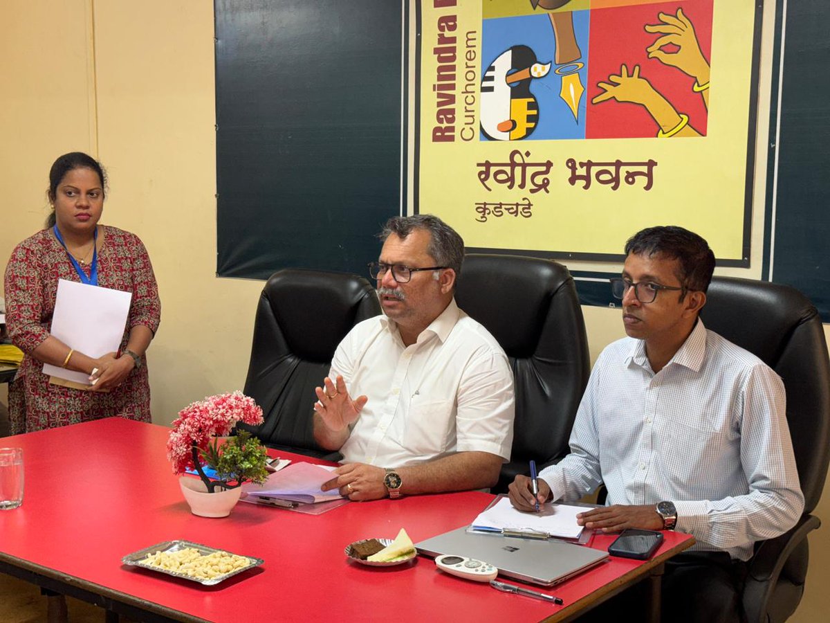 nileshcabral's tweet photo. Chaired the meeting of council of Ravindra Bhavan Curchorem! https://t.co/DSx3WSUPxe