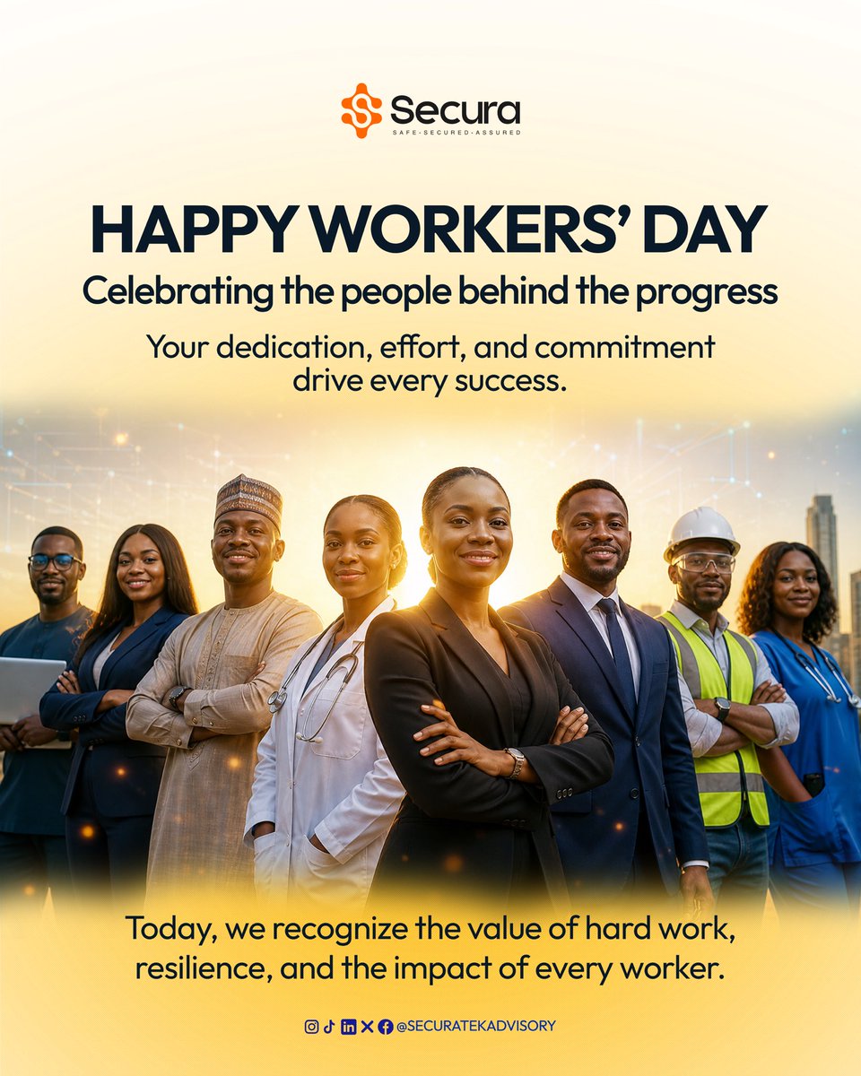 Stalimited's tweet image. New month. New opportunities.

Today, we celebrate the people behind the progress.
Happy Workers’ Day to every hardworking individual.

#WorkersDay #NewMonth #Productivity #Workplace