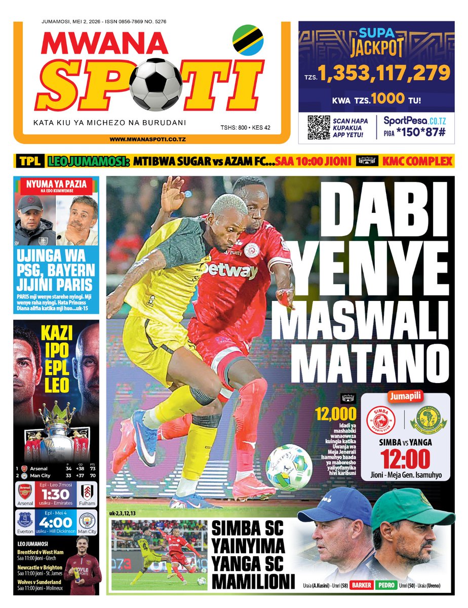 Mwanaspoti tweet media
