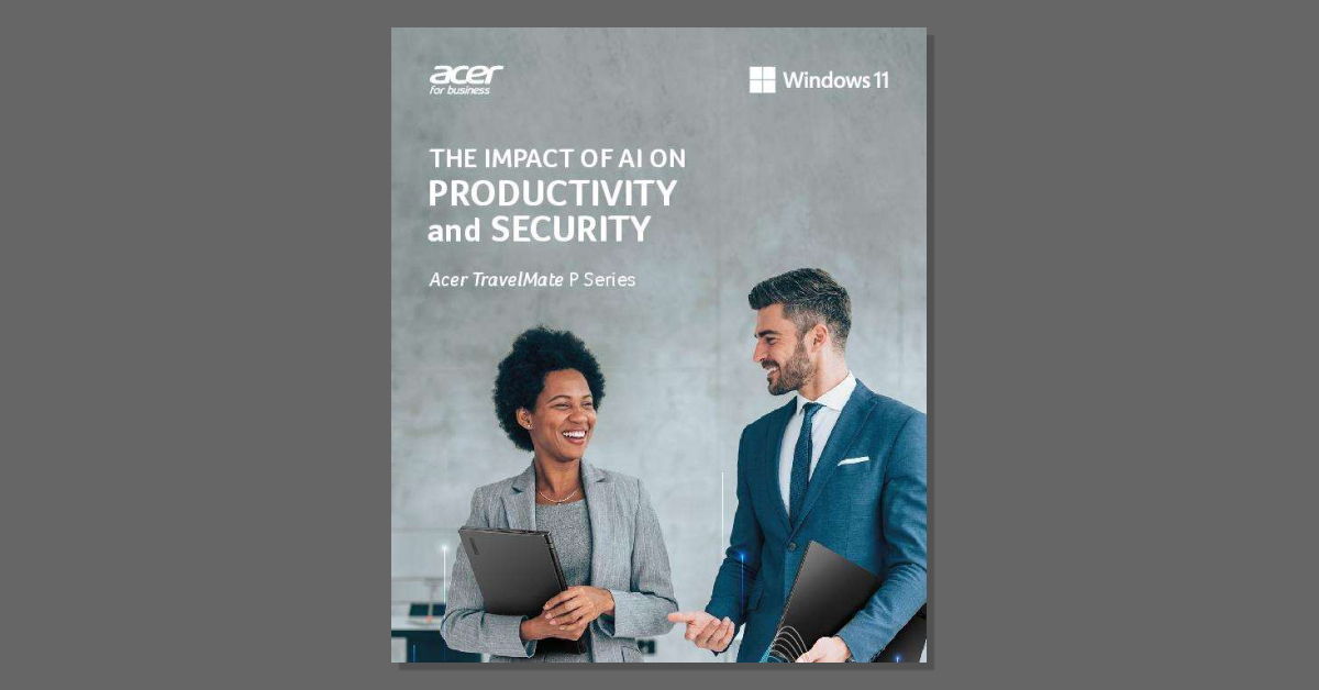 rbhall_assoc_ll's tweet image. Curious what AI can really do for your SMB? With Acer TravelMate laptops, it's a lot. 📈 Download the whitepaper to see how AI can reshape productivity and security—then talk with R.B.Hall Associates, LLC about next steps. #smallbusiness #smb stuf.in/bigd1b