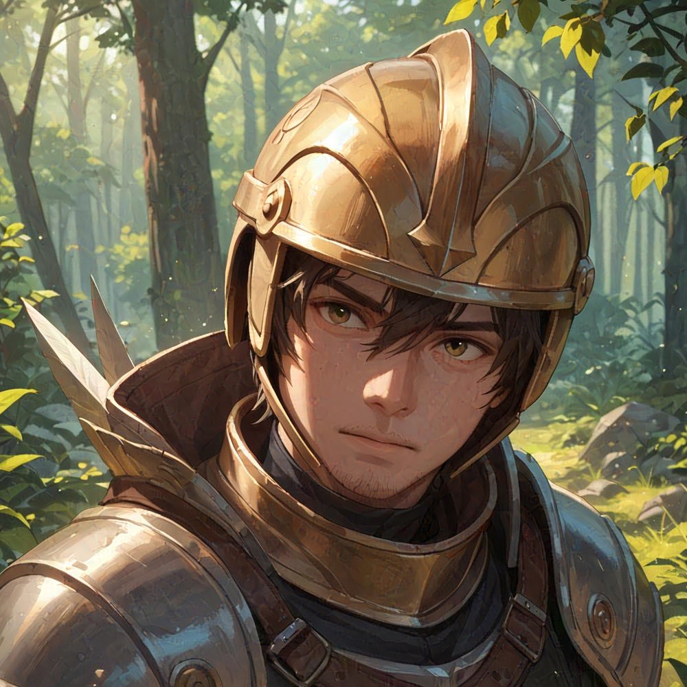 SlimKnightShady's tweet image. #cute #knight #scarf #art