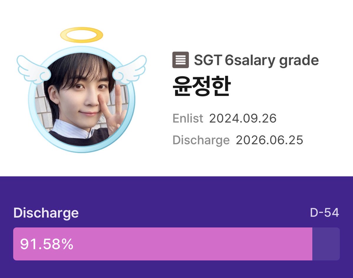 D-54!! 584th day of military service~ weekend time📣 enjoyyy