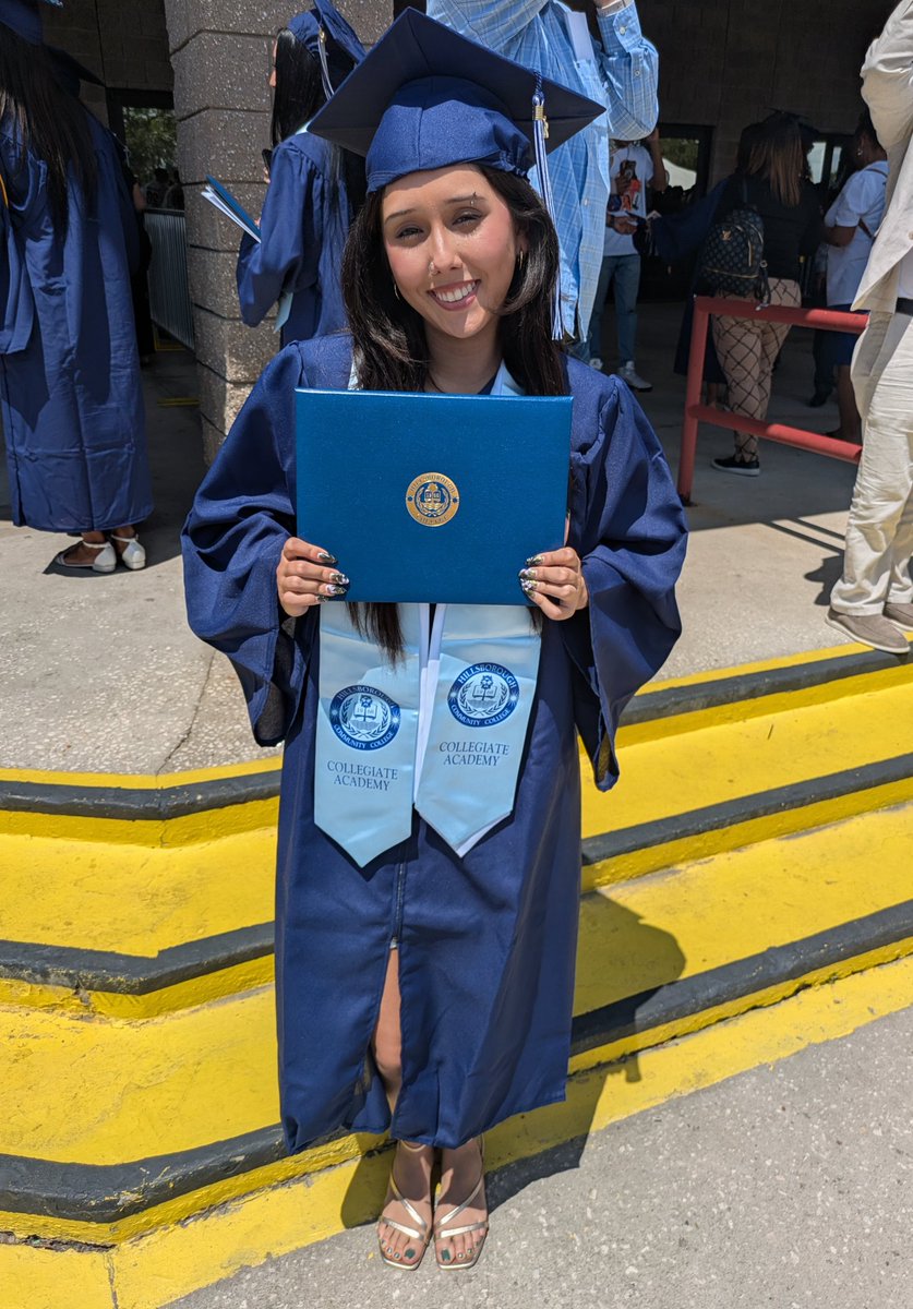 Congratulations to my daughter for graduating with her Associates ...