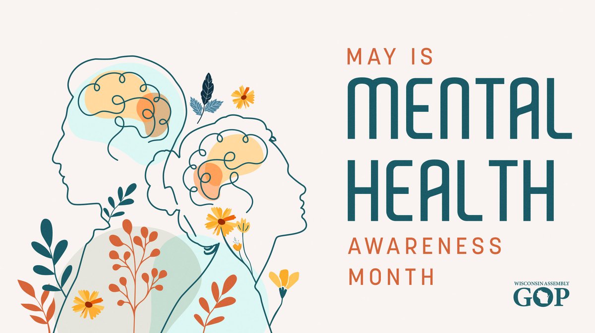 RepJessie's tweet photo. May is Mental Health Awareness Month. Breaking the stigma around mental health can save lives, so talk about it! If you or someone you know is experiencing a mental health or substance use crisis, the @988Lifeline is available 24/7 for free to people of all ages. https://t.co/ObcUmJgPmD