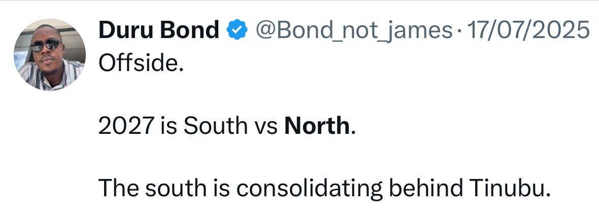 Duru Bond tweet media