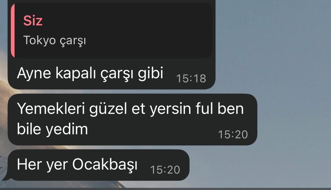 Japonya’da şu anda kendisi