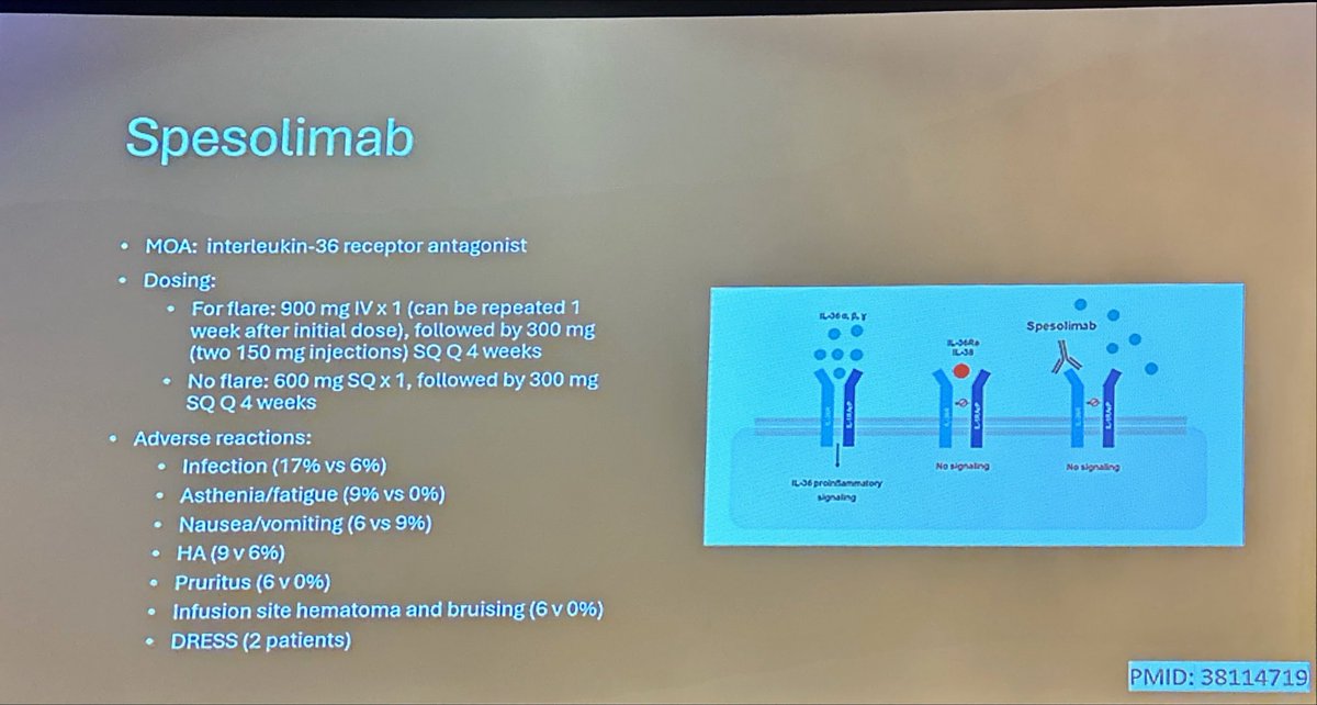 Janetbirdope's tweet photo. #ClinicalPearls
#Rx of #PsO
#psoriasis
NEw topicals
ORal - #خان_کی_مزاحمت_کے_1ہزار_دن Icotrokinra , #Deucravacotinib
Bad skin, no joints - #IL23i
bad skin and #PsA #Il17i
#pustular PsO #spesolimab
#CCREast Dr Avery LaChance https://t.co/yWBTB07z9X