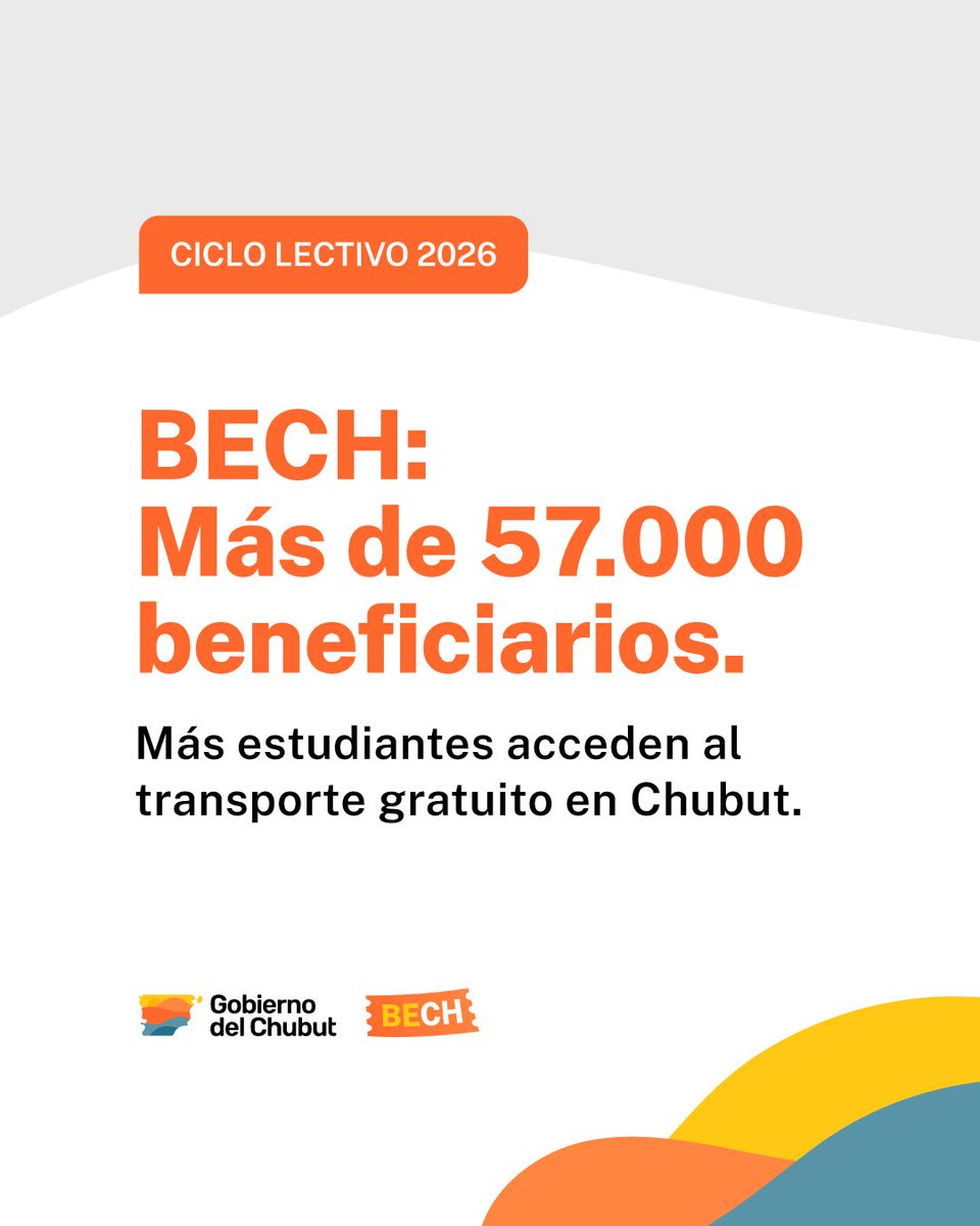 NoticiasPmy's tweet image. #Chubut #Politica #Educación #transporte #Boleto 

El Boleto Educativo Chubutense superó los 57.000 beneficiarios en el inicio del ciclo lectivo 2026 

noticiaspmy.com/el-boleto-educ…