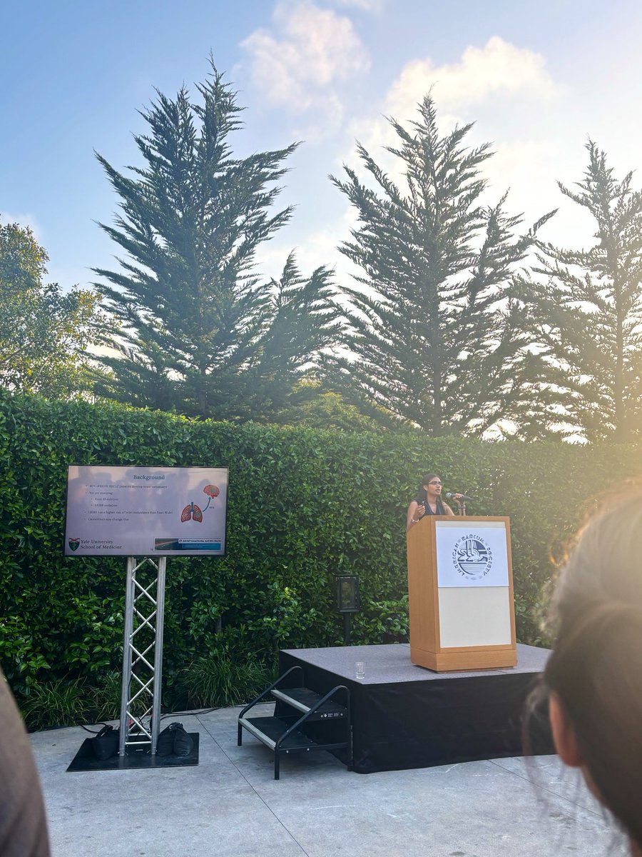 ArsRocket's tweet photo. The future of our field is bright ☀️ with 2 high school students giving oral presentations 🤯 #ars2026  @RadiumSociety on their work with @DukeRadOnc @YaleRadOnc respectively https://t.co/8rM7hkF4Wa