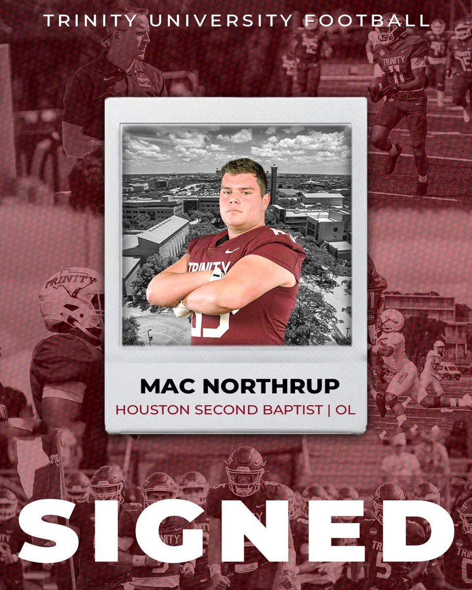 Trinity University Football tweet media