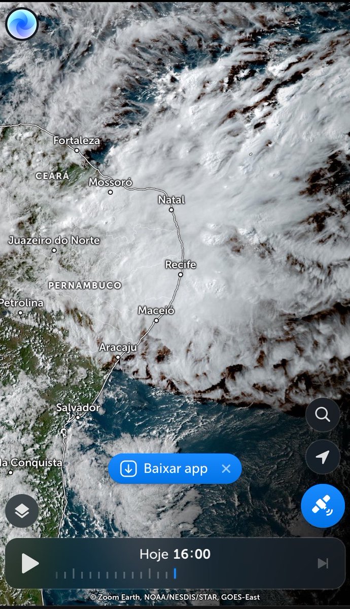 já tocou o alerta aqui no meu celular umas 7x pqp recife se acabando em chuva msm e lá vem mais