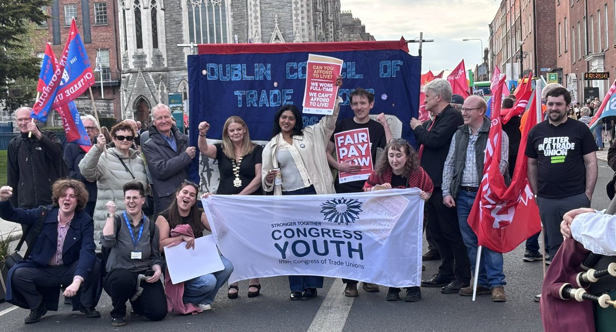 "Priced Out": Workers Rally Across Ireland Demanding Action on Cost of Living Crisis