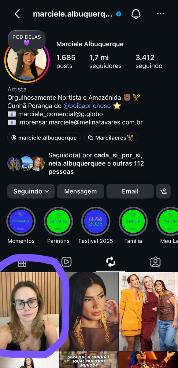 QG da Marciele 🪇 tweet media