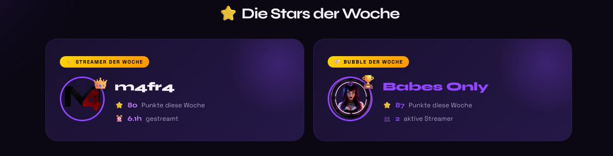 Strubble_gg's tweet photo. Erfahre mehr über stars der woche auf https://t.co/UVg52yAXDP — der deutschen Gaming-Community für Twitch-Streamer.
#strubble #gaming #twitch #community #deutsch https://t.co/X55nfxXOEN