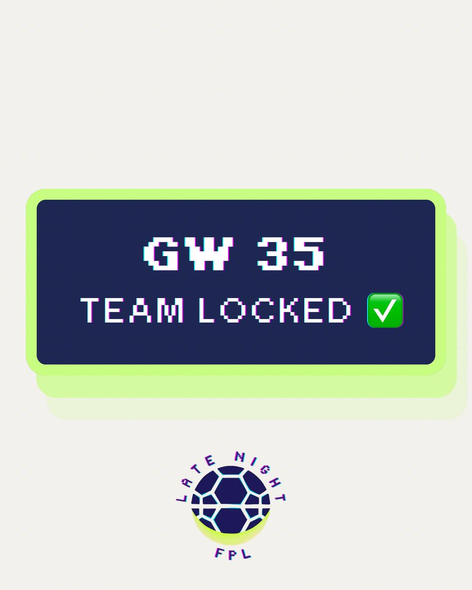 LateNightFPL's tweet photo. GW 35 LOCKED 🔒
1 Transfer Done
  - SEMENYO ➡️ CHERKI

4 Free Transfers &amp; €1.4m in the bank for the upcoming Double GW 36

#fpl #fplmalayalam #fplkochi #fplkerala #fplgw35 #fplteam https://t.co/MADSCV2XE3