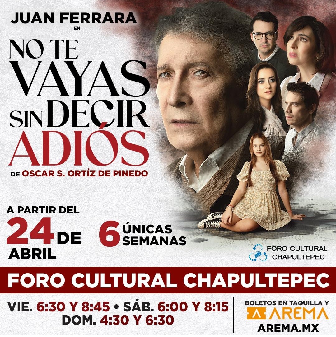 EnPOPados's tweet photo. 📣📣📣 ATENCIÓN, en #EnPOPados tenemos 5 BOLETOS DOBLES para HOY 8:45 p.m. de la obra #NoTeVayasSinDecirAdios en #ForoChapultepec 📣📣📣

Manda un correo electrónico a enpopados@hotmail.com incluyendo nombre completo y número de celular. 

Cc: @DenisseKbrera 

#EnPOPados https://t.co/g1mGmEW5mK