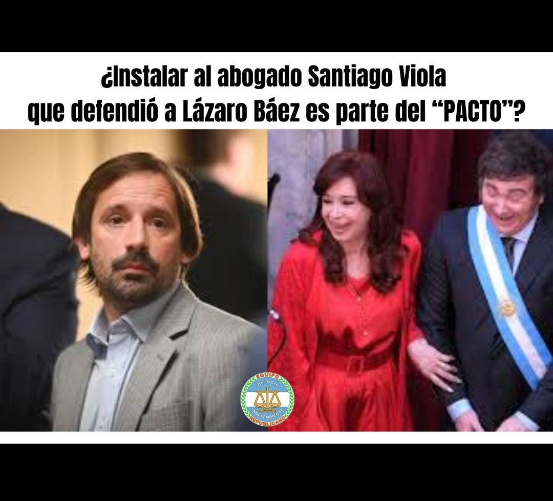 Qué está pasando con la  justicia:
Cristina seguirá cobrando su pensión de viuda, cuando por sentido común tendrían que haberle sacado como parte de pago de lo que robó.
Alberto Fernández no irá a juicio por la Causa Seguros... dejan afuera al Juez Anticorrupción Bruglia😡