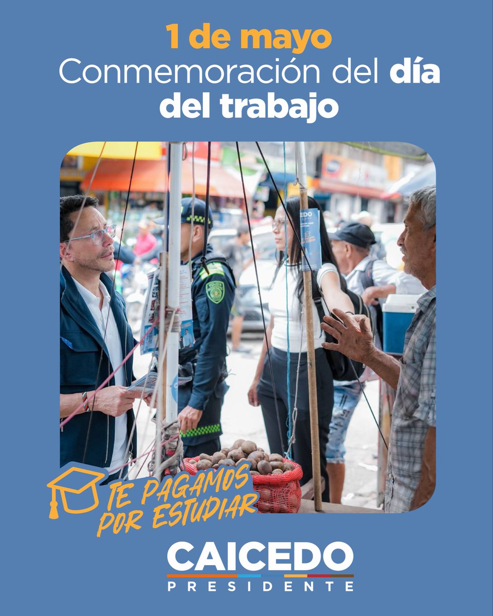 Hoy, en el día del trabajador, recordamos que millones sostienen este país con su esfuerzo, mientras otros se quedan con los privilegios.

Un país justo empieza por dignificar el trabajo, garantizar oportunidades y no condenar a nadie a elegir entre trabajar o estudiar.

Porque