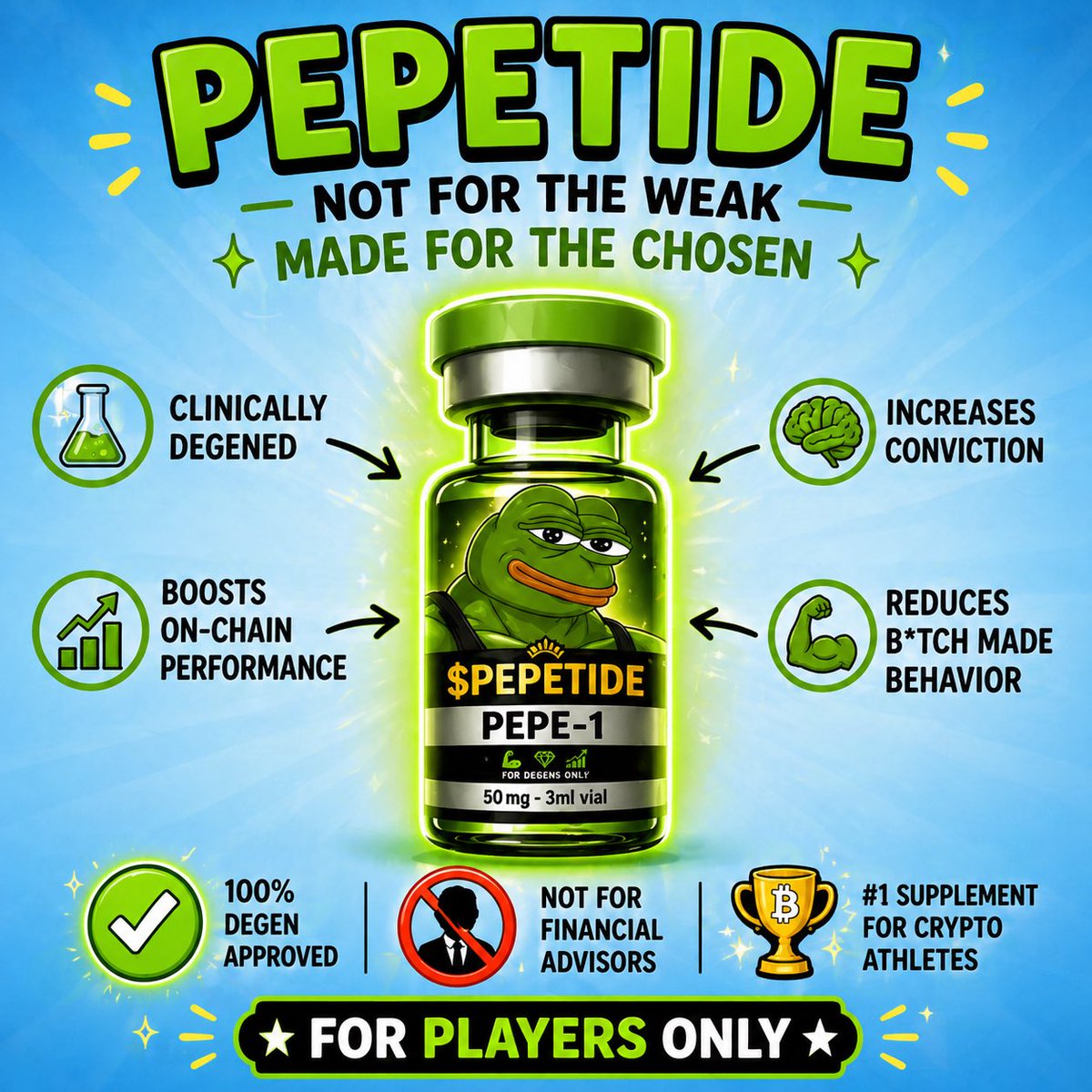 PEPE-1 • PEPETIDE™ tweet media