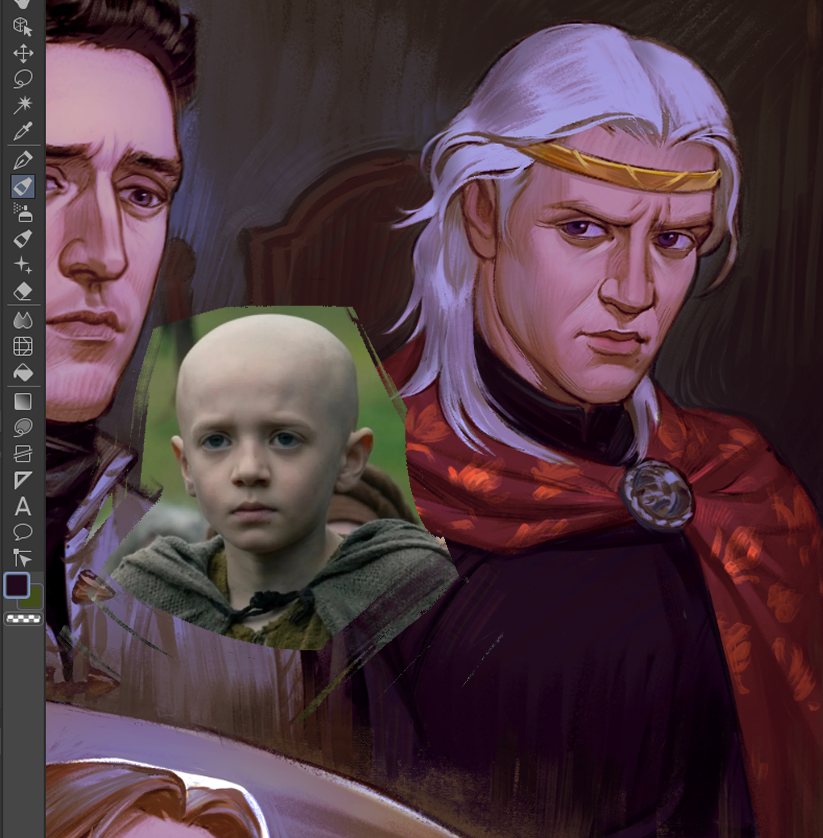 vekharious's tweet image. me putting my entire brain capacity into this #wip