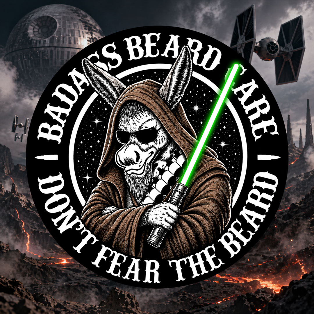 Why wait for #StarWars Day? 

We’re kicking things off early... starting Saturday (05/02), we're including one 'Master Jedi' sticker with every order valued at $10+ #badassbeardcare #starwars #starwarsday #jedi