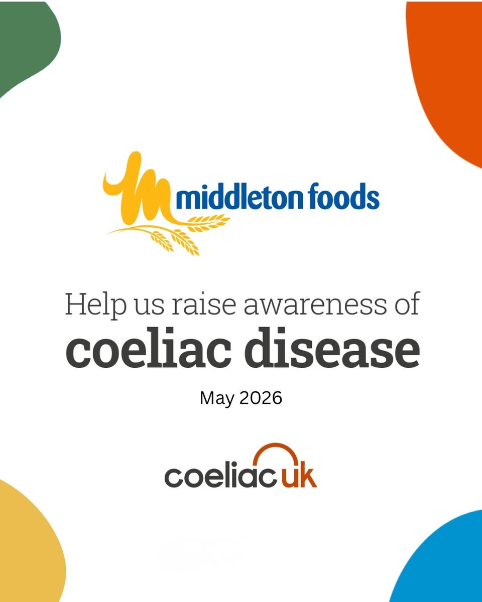 Middletonfoods's tweet image. Reminder... May is UK Coeliac Awareness Month! Get in touch to find out how we can support your #glutenfree offering.
