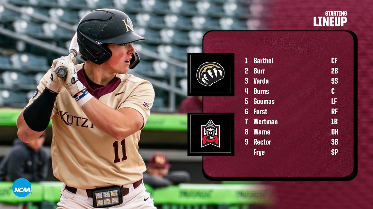 Kutztown University Baseball tweet media