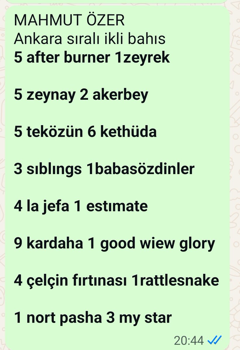 Ankara bahis RT LÜTFEN 🙏