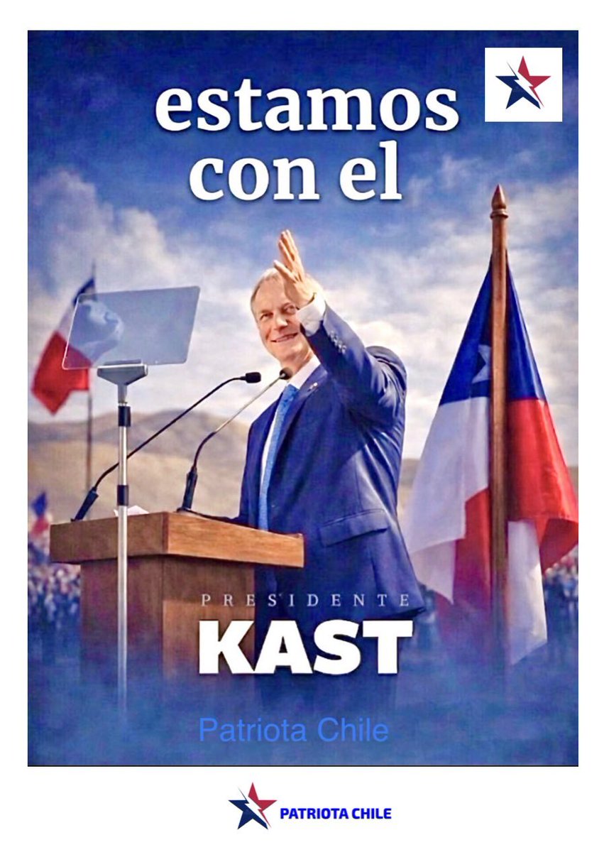 manecitalinda's tweet photo. El representa honestidad, verdad y trabajo y eso los mata a los que están a la izquierda del Presidente Kast. No nos van a ganar ni por cansancio, ya los conocemos. #KastChileEstáContigo https://t.co/wxCAsh69hF