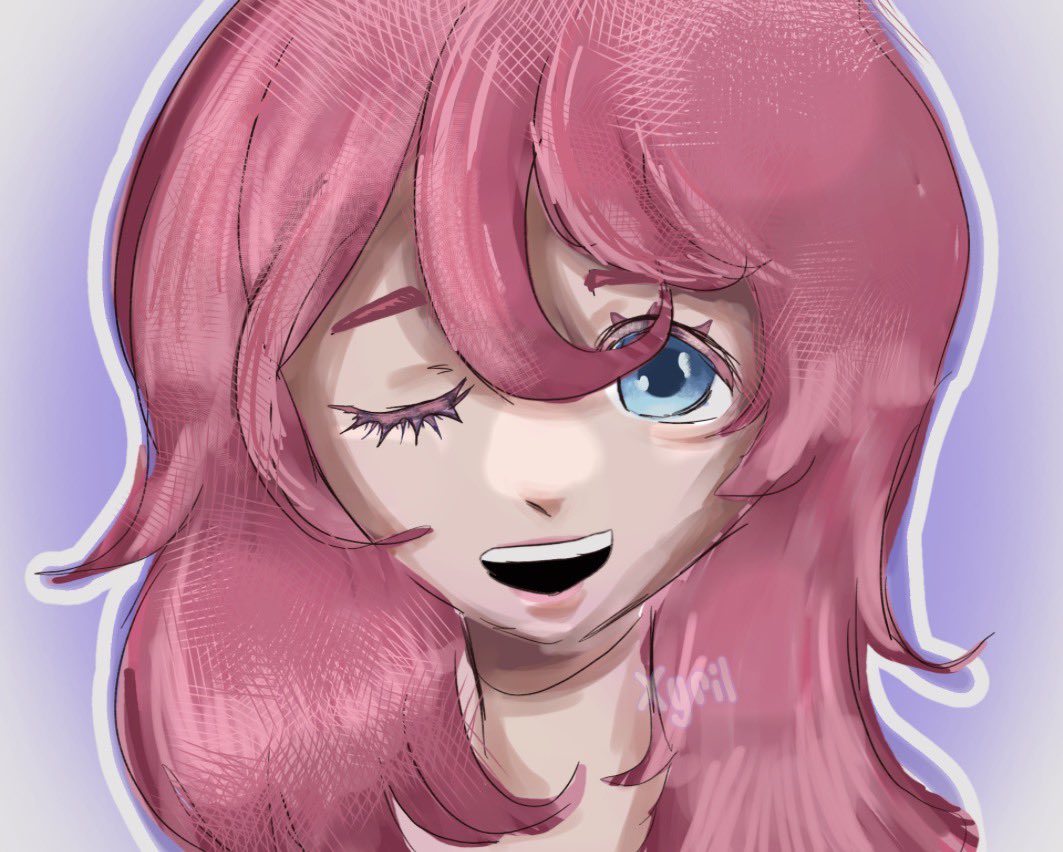 sakuart204's tweet image. Saku Artwork of the Day!
Artist: xyril
Title: Random Pink Hair Girl
#FYP
#AnimeArt
#OriginalArt
#DigitalArt
#ArtTok