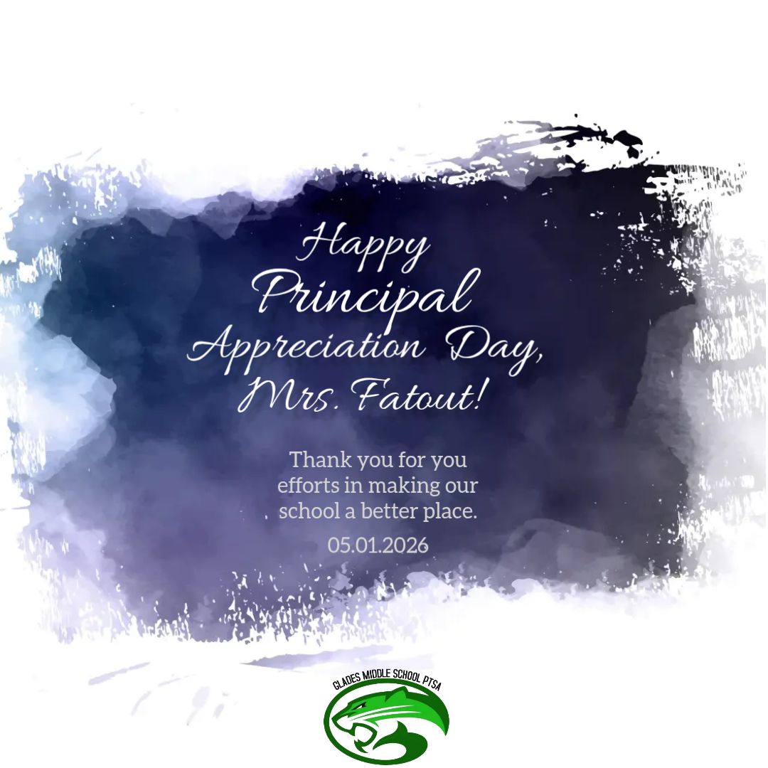 gladesmiddlepta's tweet photo. We love our Principal, Mrs. Fatout @Glades_MS  @browardschools https://t.co/B1ejTBvGr2