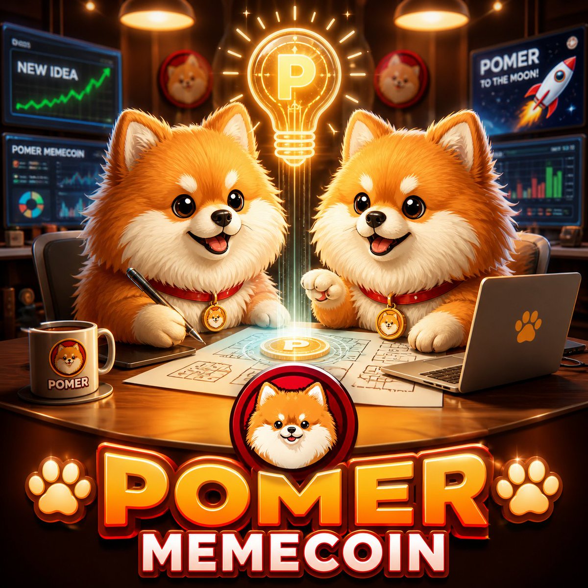 pomer inu memecoin tweet media