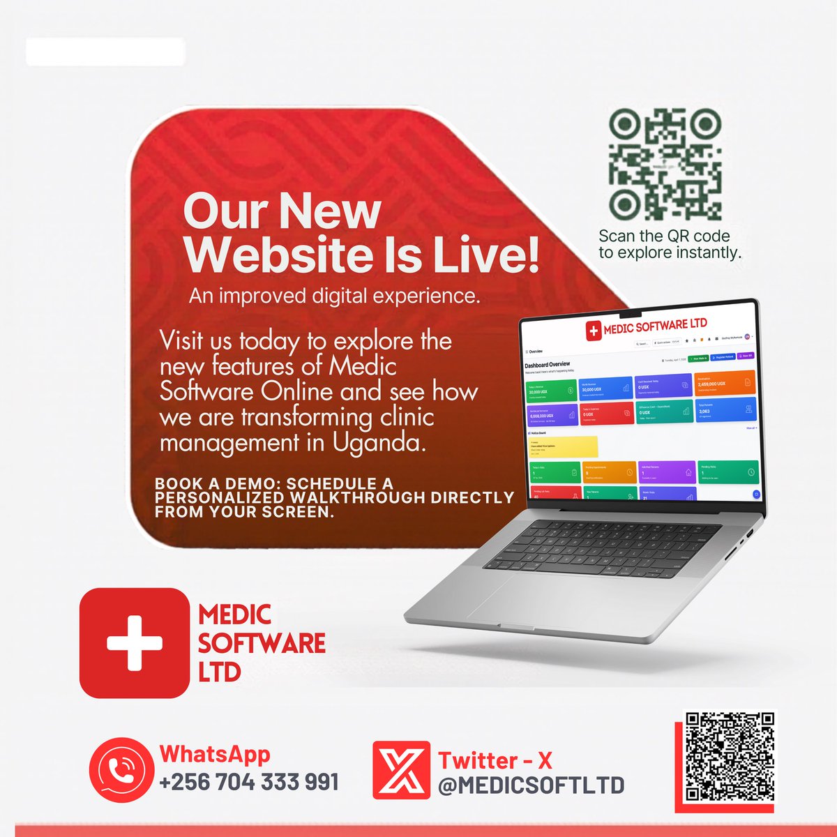 medicsoftltd's tweet photo. 100% Online Check Out Our Website Today. Book Your Demo Now https://t.co/jLZeB9WHSM
