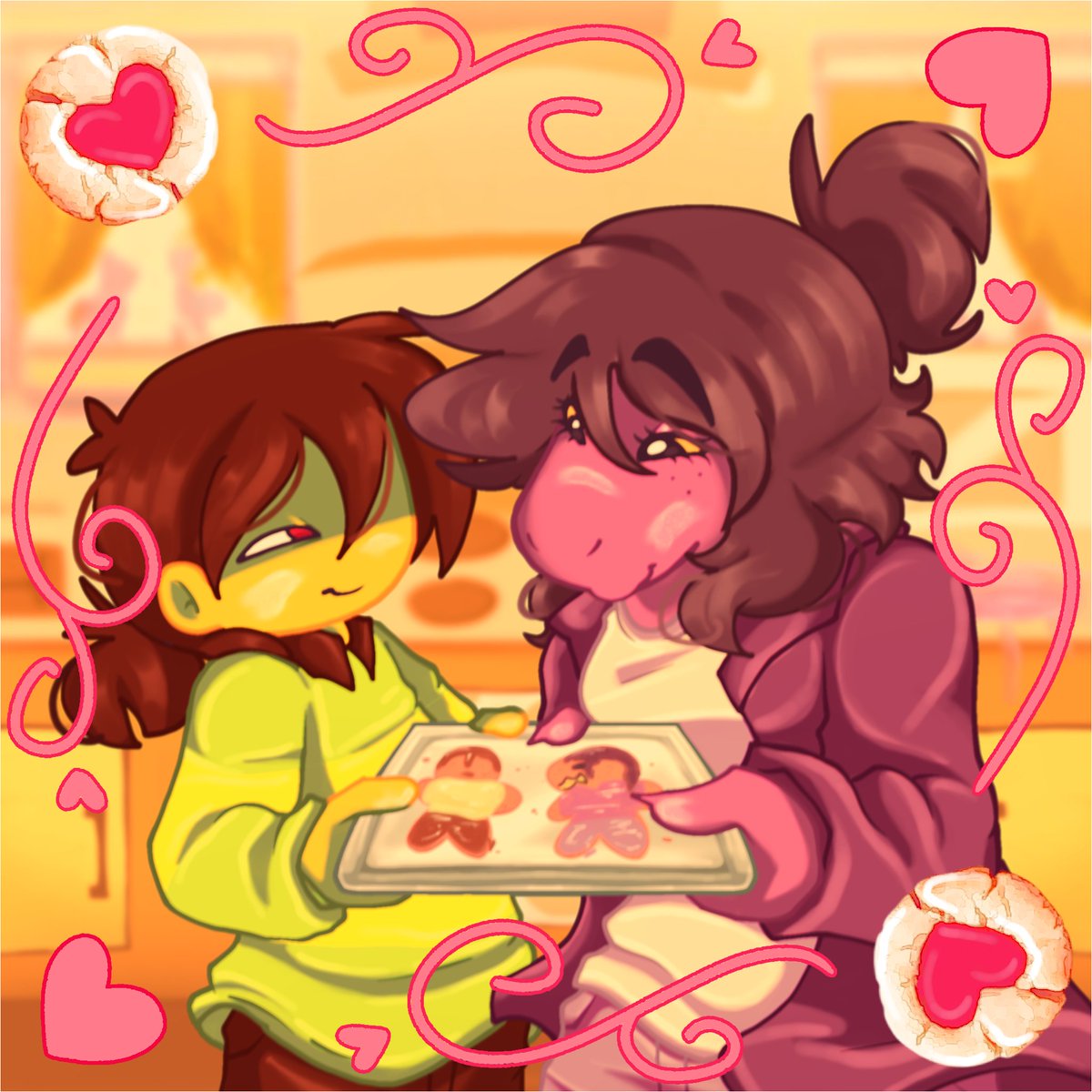 OnCrackNugget's tweet image. I love my babies
#deltarune #krusie #pixelart