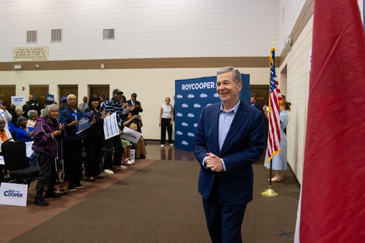Roy Cooper tweet media