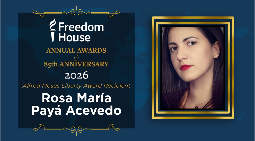 Freedom House tweet media