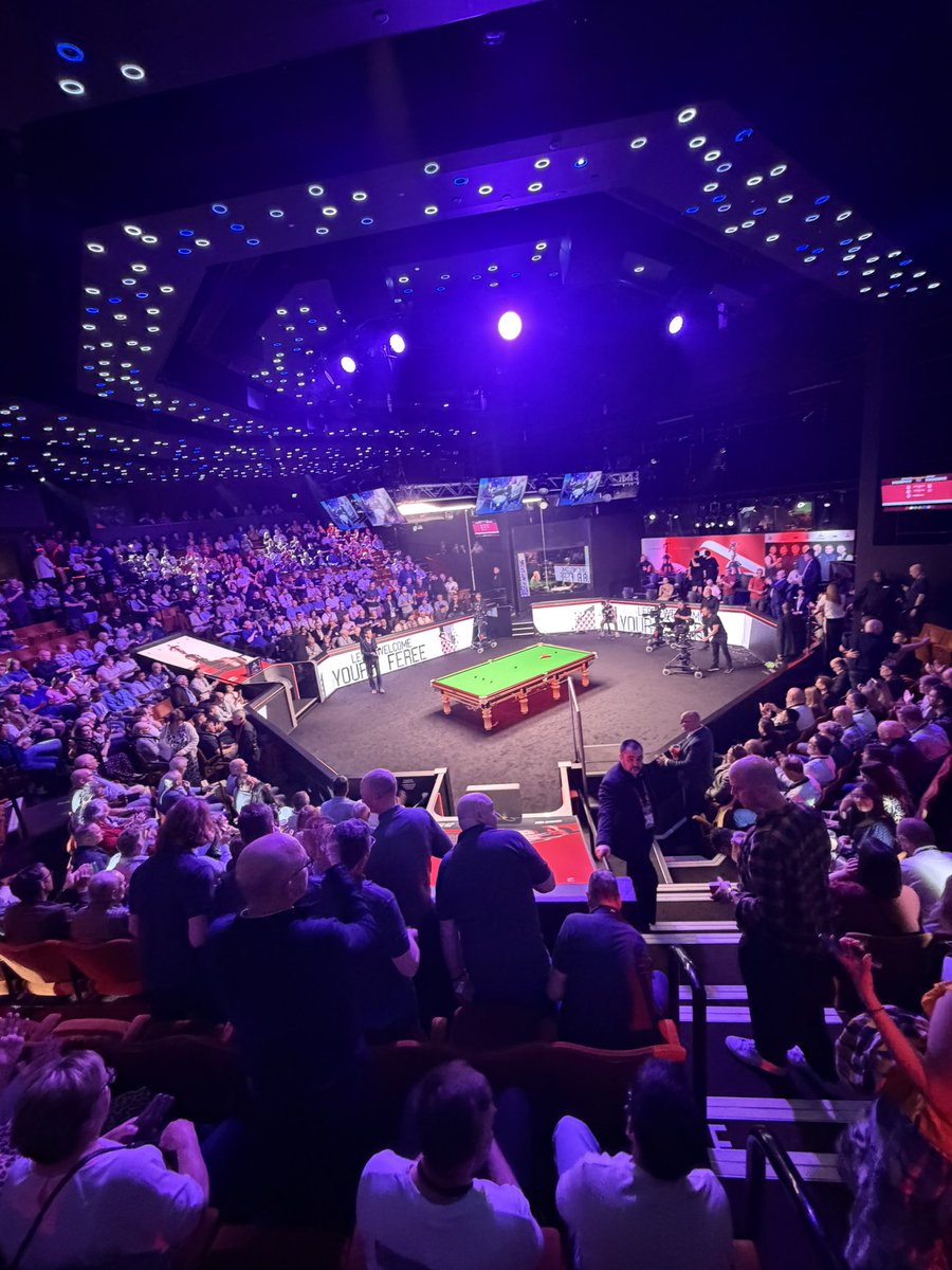 announcerphil's tweet image. Back for more #snooker 🙌🏻