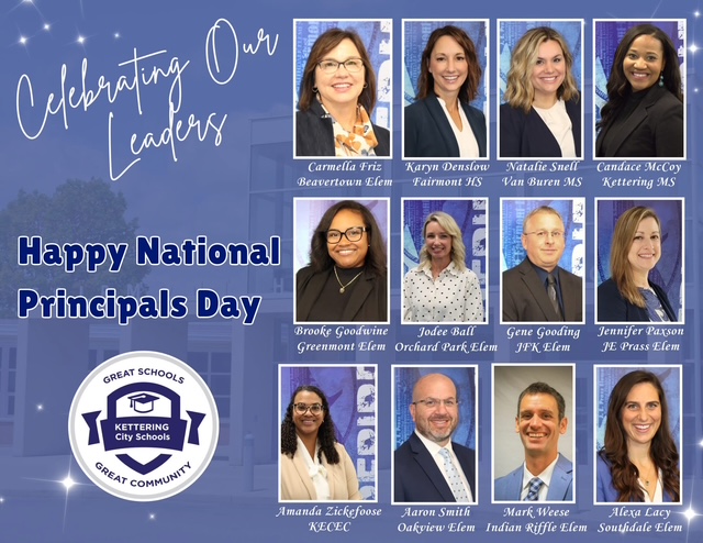 KCSForward's tweet image. Celebrating National Principals' Day with a #FridayFlashback to Fairmont East 1964, West 1975, and Kettering Fairmont 1994. Which principal impacted you most? Share your stories! #legacy #excellence #principals #flashback #Dragons #Falcons #Firebirds
