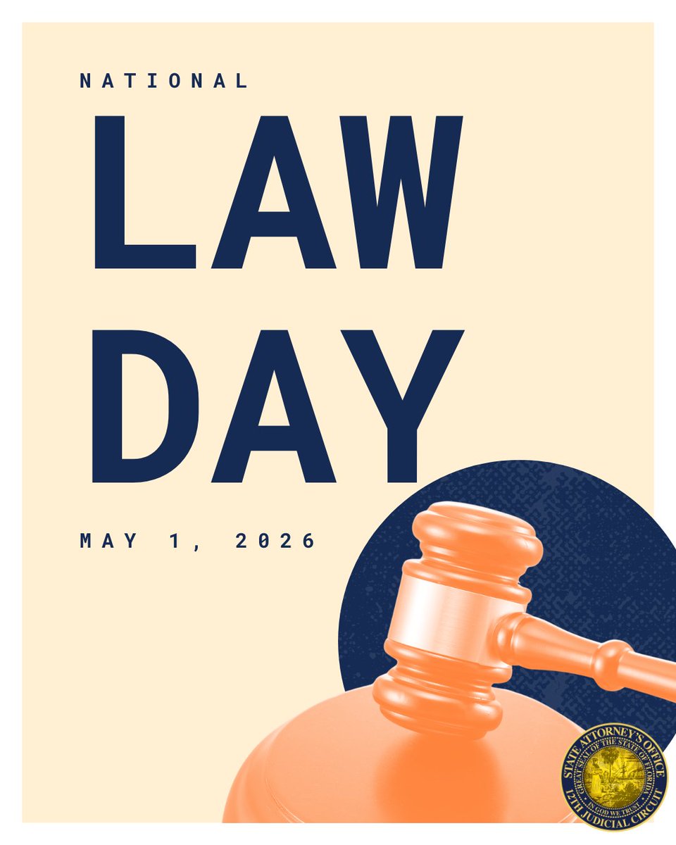 State Attorney, Ed Brodsky, 12th Judicial Circuit tweet media