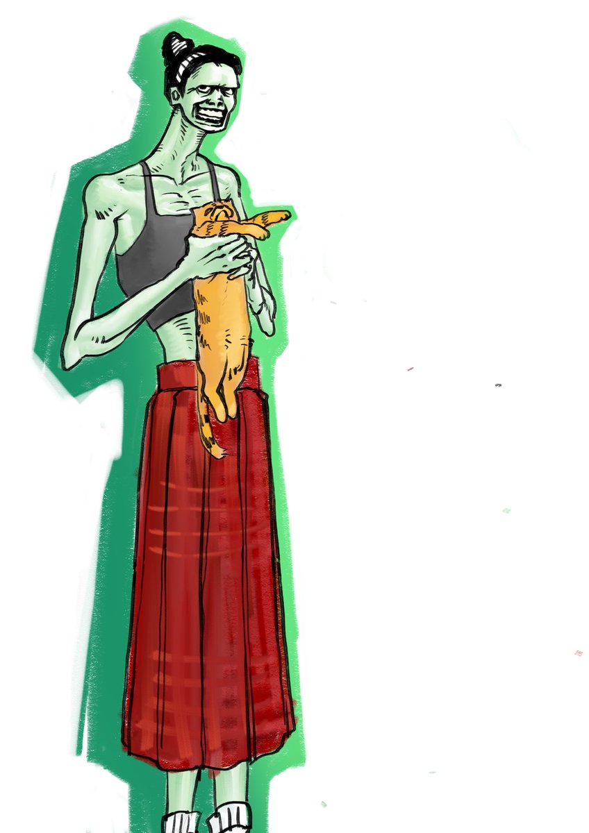zlatatumar's tweet photo. Cat Lady. Literally 
#noimnotahuman https://t.co/iPiIdItrfw
