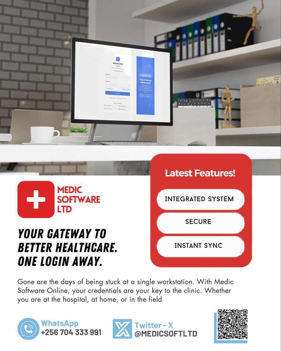 medicsoftltd's tweet photo. Medic Software LTD offers the mobility that modern healthcare professionals need. Our platform ensures that your patient data and clinical tools are always within reach, featuring Instant Sync and an Integrated System designed for maximum efficiency https://t.co/p0I5EdOWuC