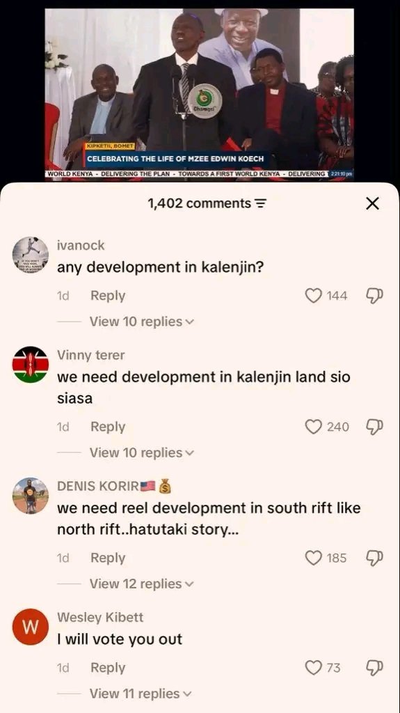 _James041's tweet image. Hata watu wa kwao wamesema hawamtaki.

#RutoMustGoNow #ReKe #DrainTheSwamp
