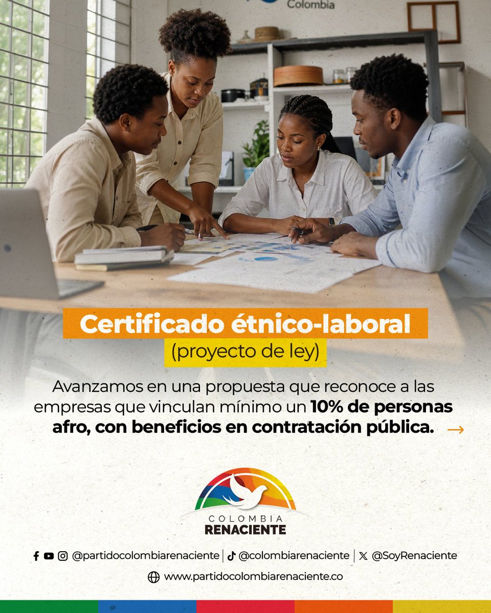 Partido Colombia Renaciente tweet media