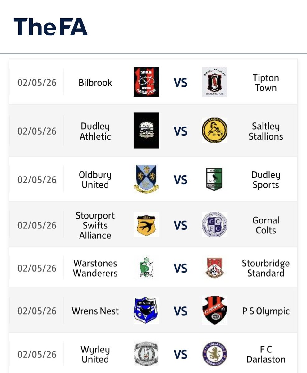 West Midlands (Regional) League tweet media