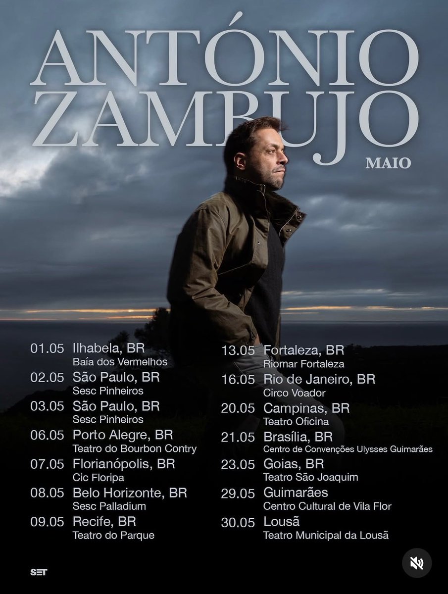 AcessoCodigo's tweet image. Agenda 
As datas para ver e ouvir @antonio.zambujo 

#agenda #antoniozambujo