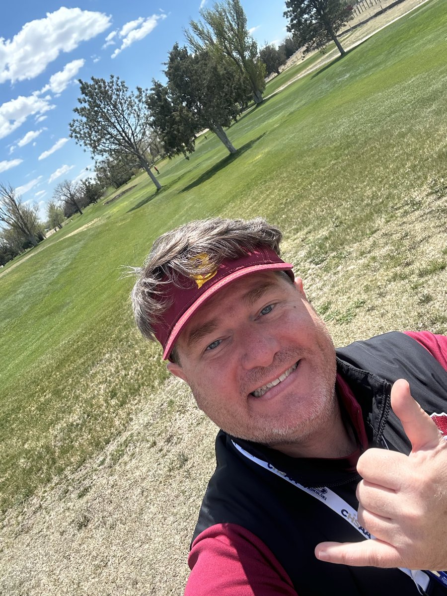 Hello_Newman00's tweet image. My office for today…out on the course for our Lady Beetdiggers Golf Tournament here in #BRUSH!  #LOVEYOURJOB❤️💛#KAIROS #LIAS #VAtoCO