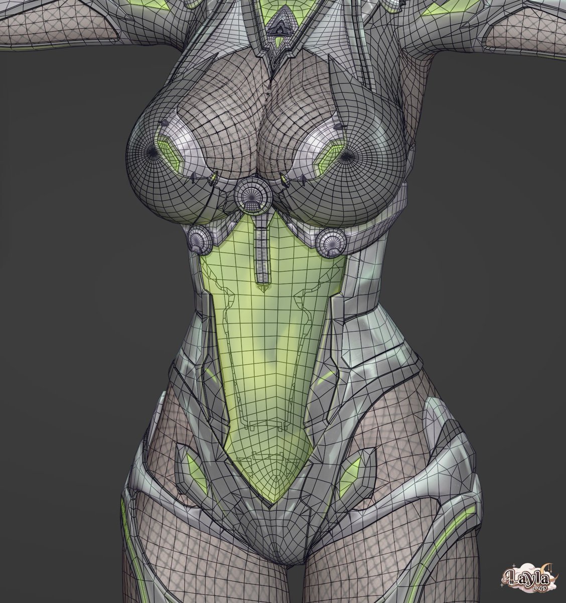 Layla🌙 | 3D Modeler tweet media